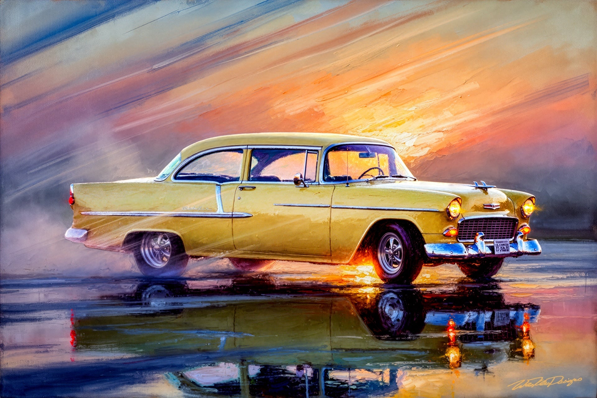 Yellow Chevy