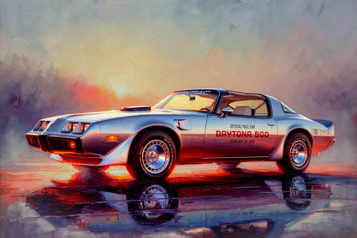 Daytona Pace Car Artwork